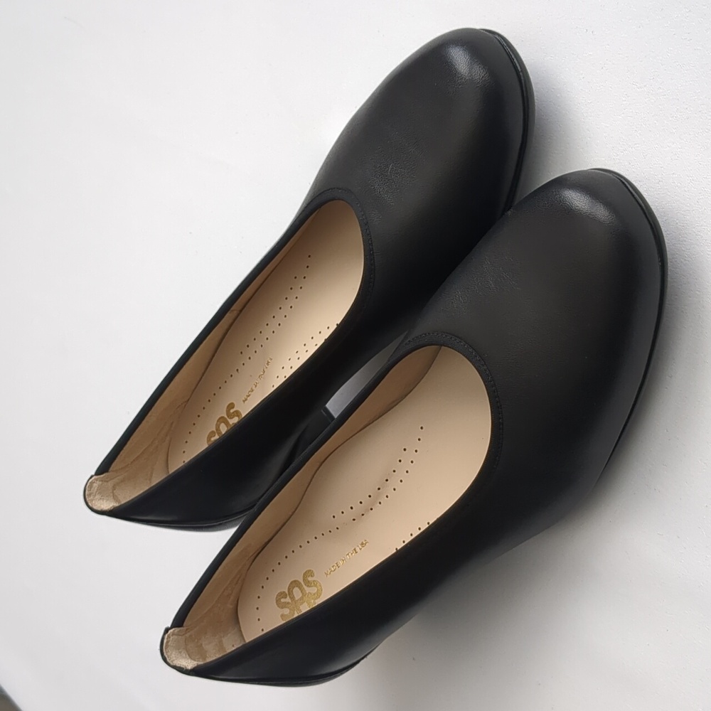 SAS Classic Black Women's Heels